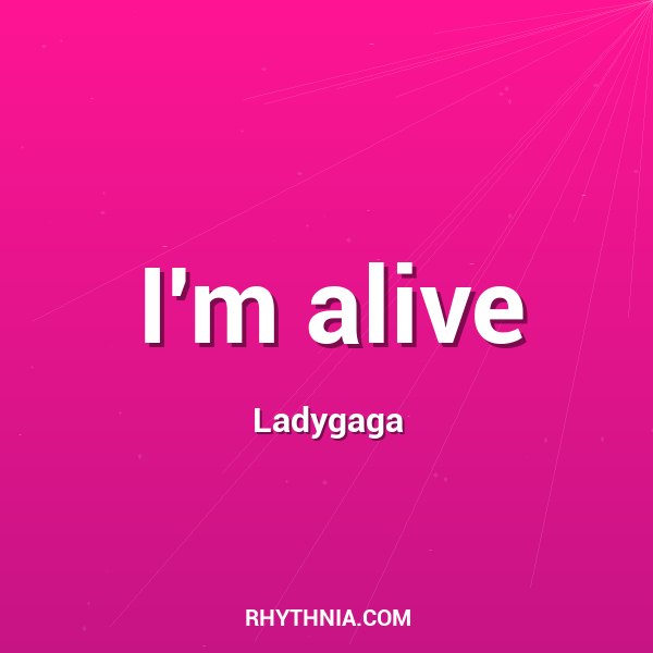 Artwork for I'm alive