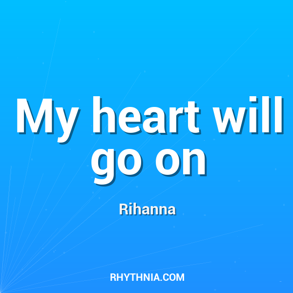 Artwork for My heart will go on