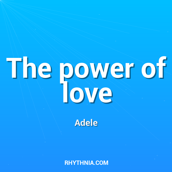 Artwork for The power of love