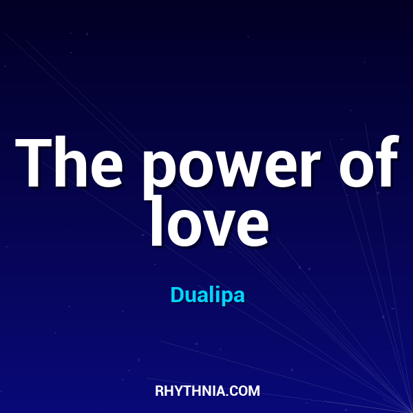 Artwork for The power of love