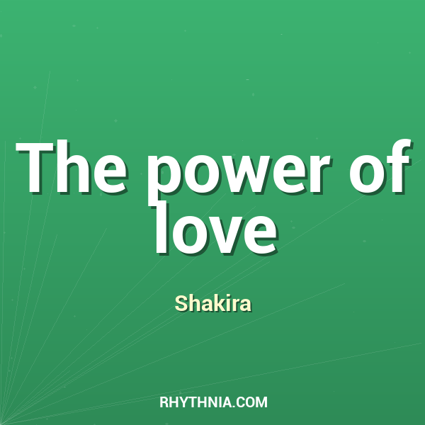 Artwork for The power of love