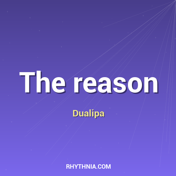 Artwork for The reason