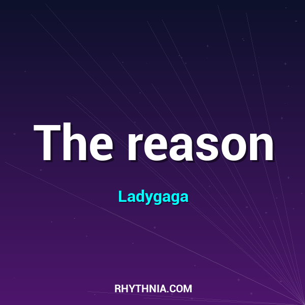 Artwork for The reason