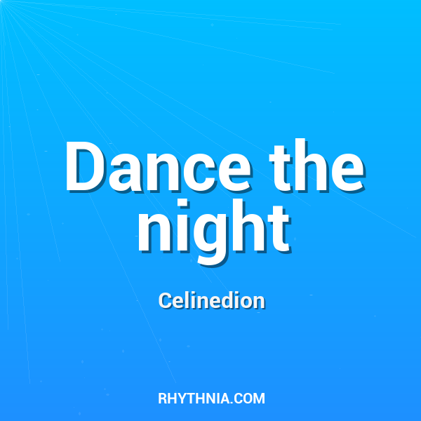 Artwork for Dance the night