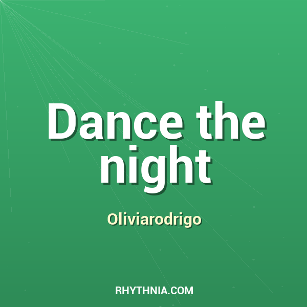 Artwork for Dance the night
