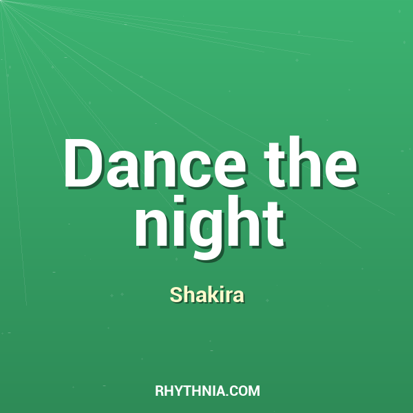 Artwork for Dance the night