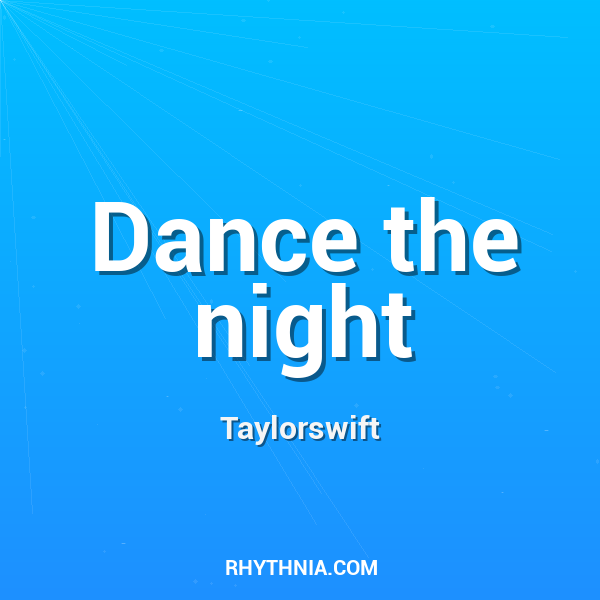 Artwork for Dance the night