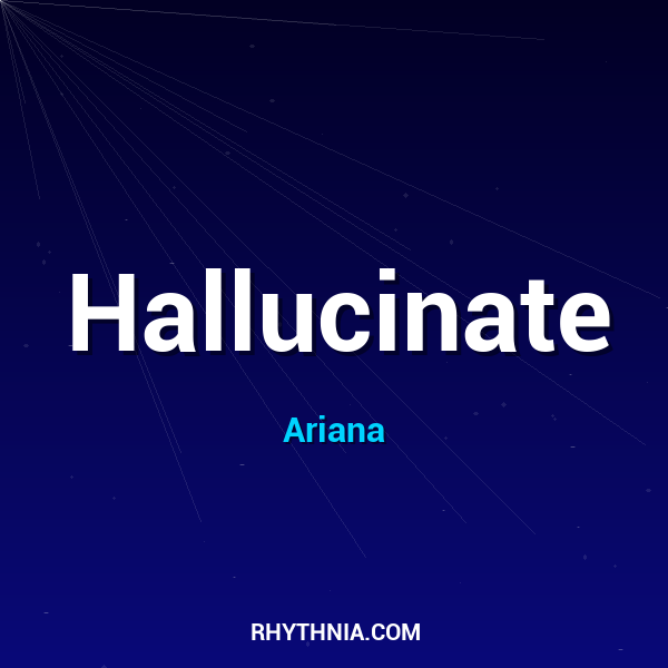 Artwork for Hallucinate