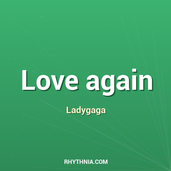 Artwork for Love again