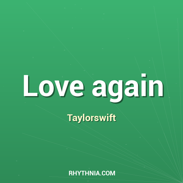 Artwork for Love again