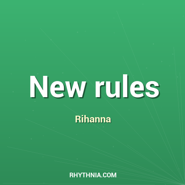 New rules