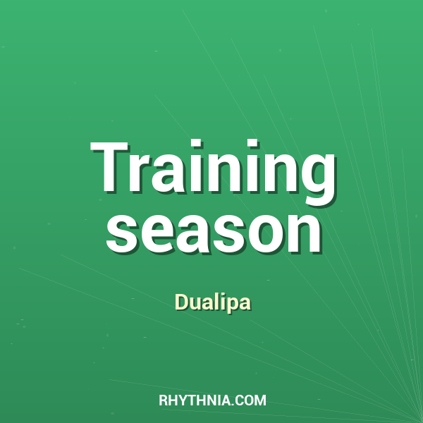 Artwork for Training season