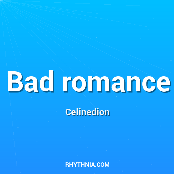 Artwork for Bad romance