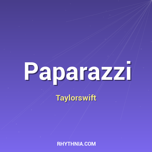 Artwork for Paparazzi