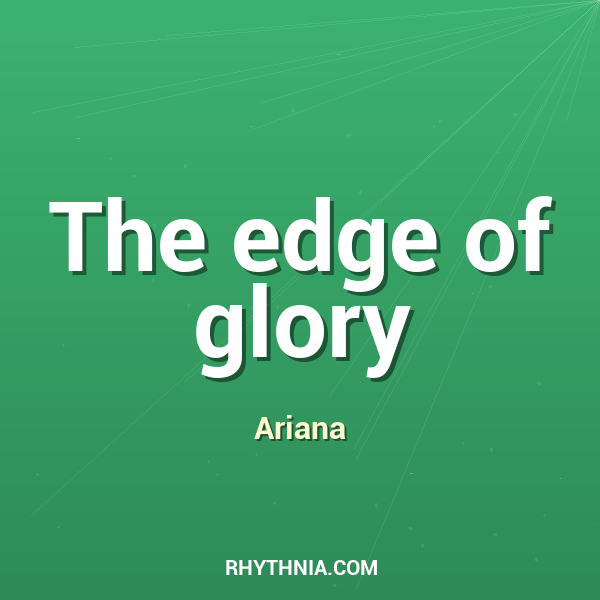 Artwork for The edge of glory