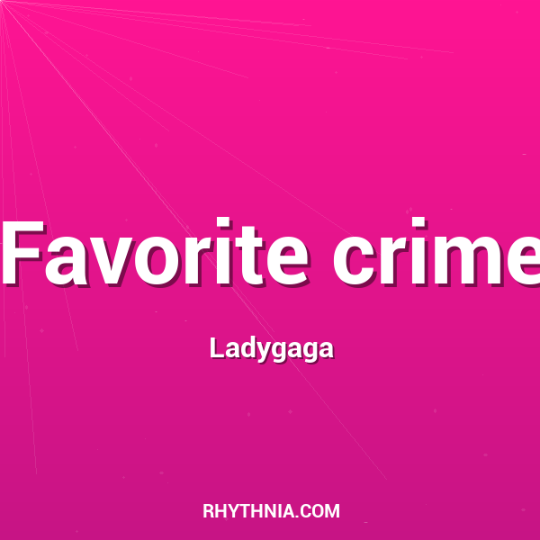 Favorite crime