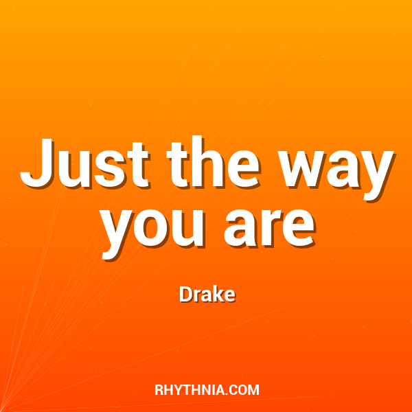 Artwork for Just the way you are