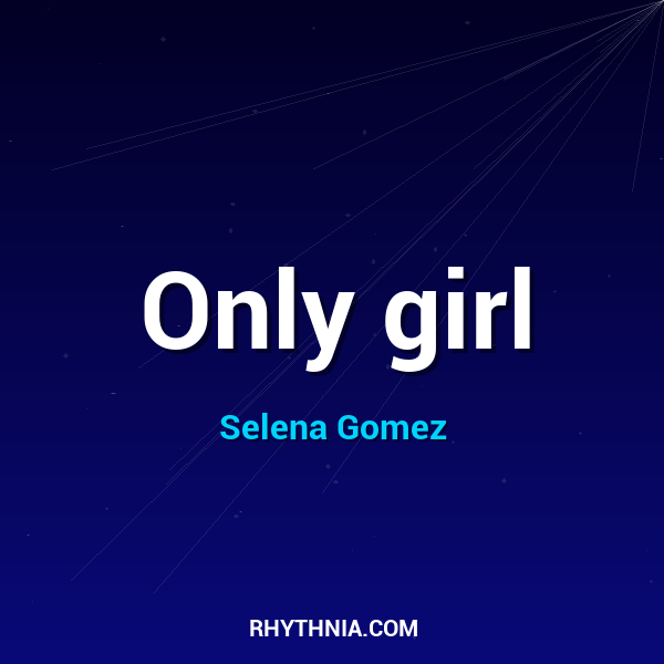 Artwork for Only girl