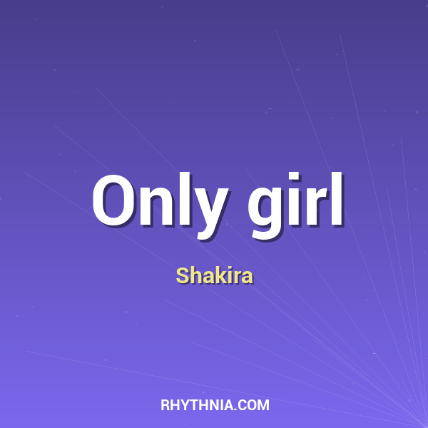 Artwork for Only girl