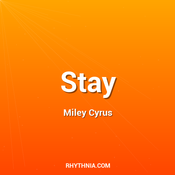 Artwork for Stay