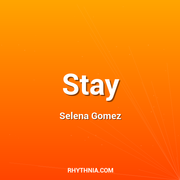 Artwork for Stay