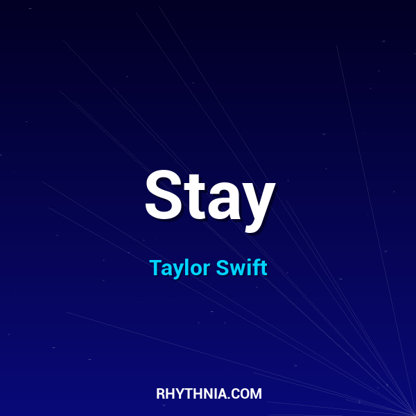 Artwork for Stay