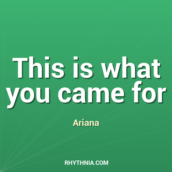 Artwork for This is what you came for