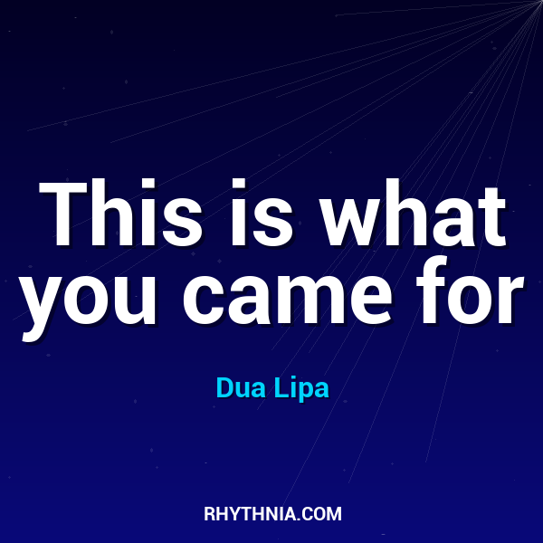 Artwork for This is what you came for