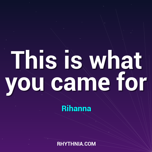 This is what you came for