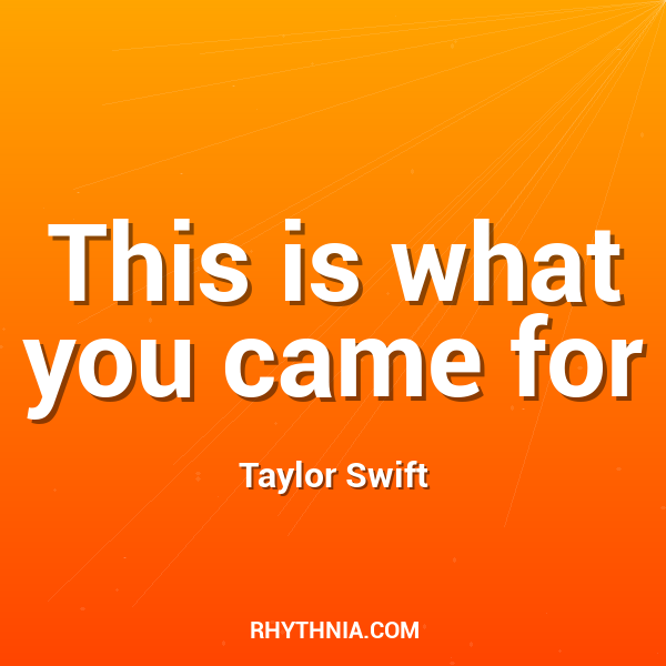 This is what you came for