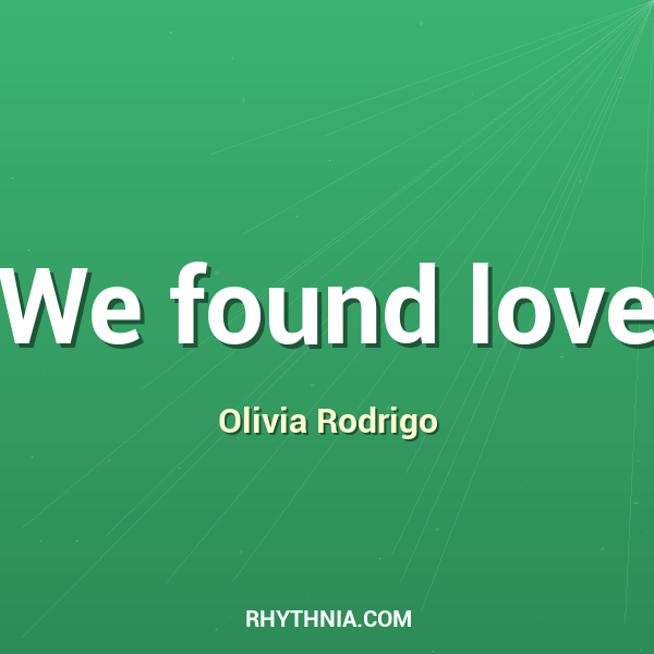 Artwork for We found love