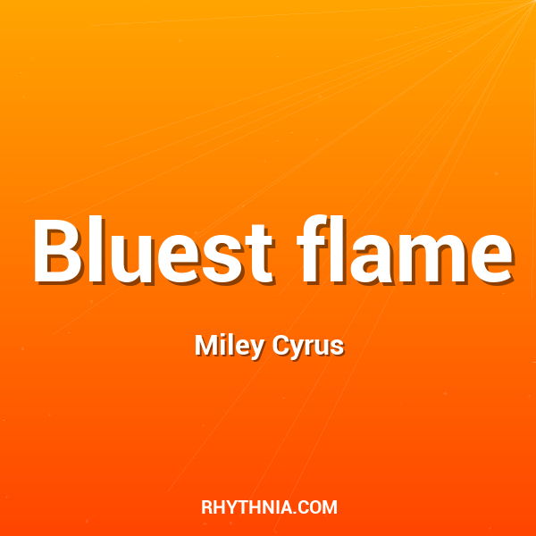 Bluest flame