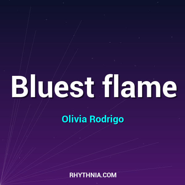 Bluest flame