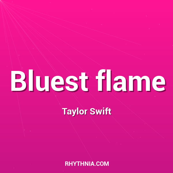 Bluest flame