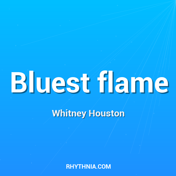 Bluest flame