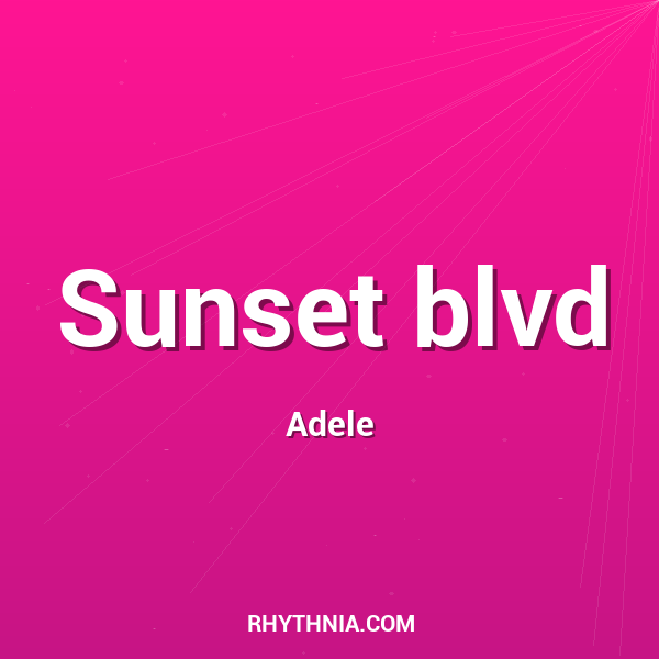 Sunset blvd