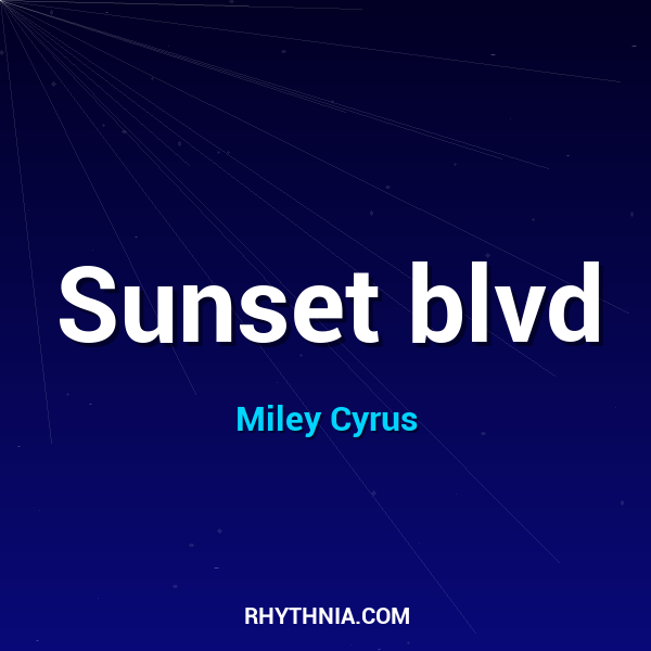 Sunset blvd