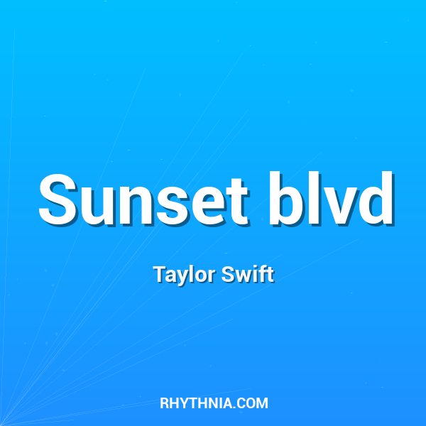 Sunset blvd