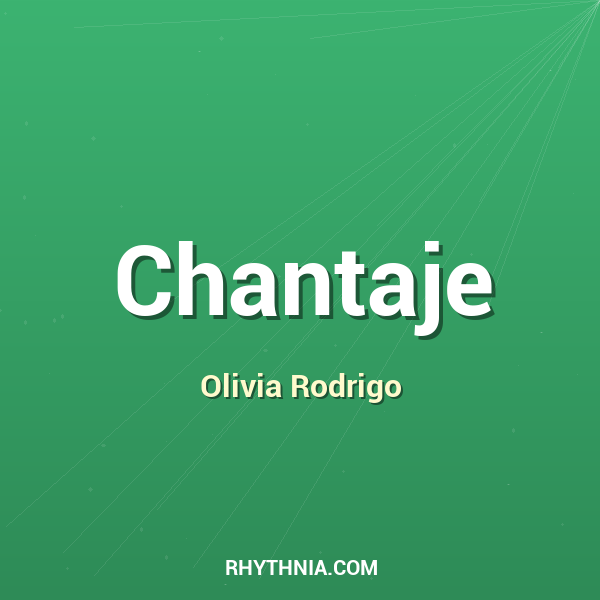 Chantaje