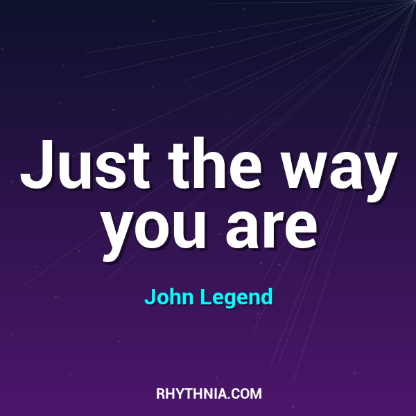 Artwork for Just the way you are