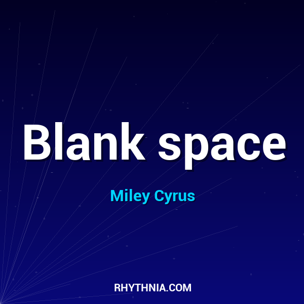 Blank space
