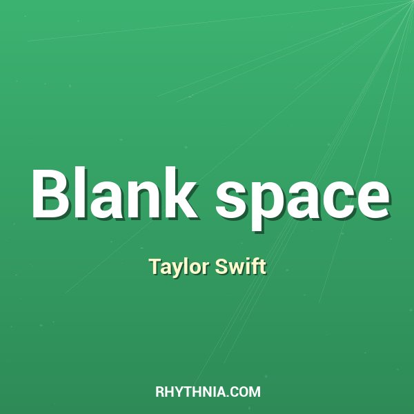 Blank space