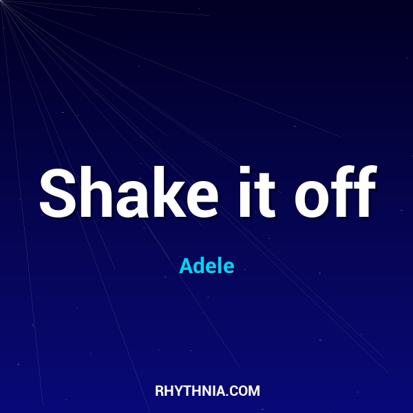 Shake it off