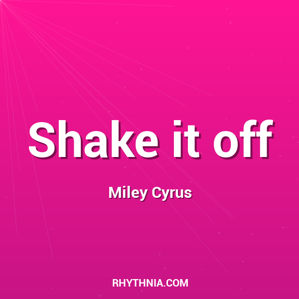 Shake it off