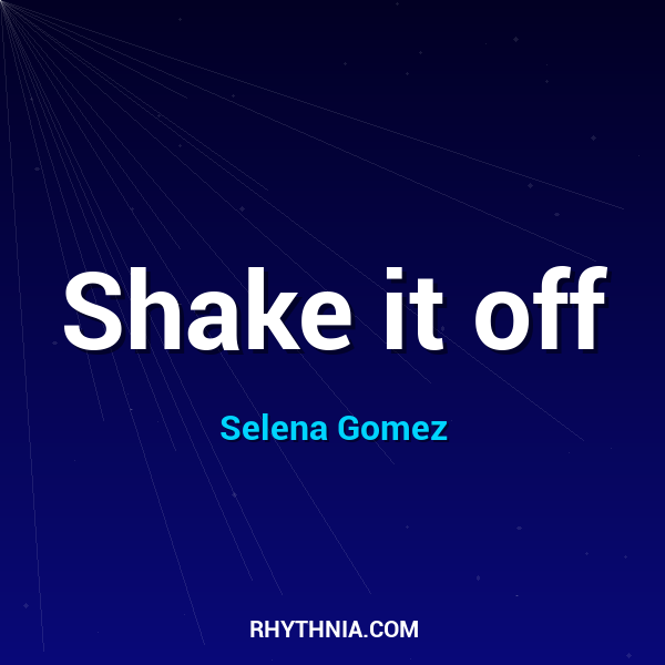 Shake it off
