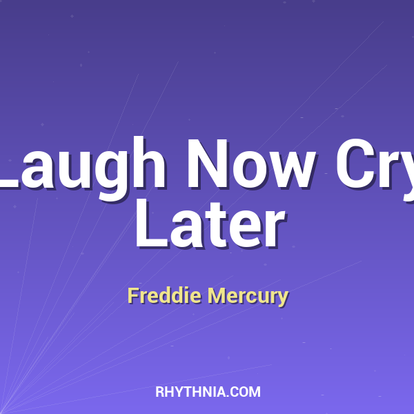 Artwork for Laugh Now Cry Later