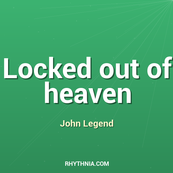 Artwork for Locked out of heaven