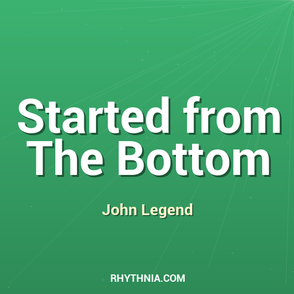 Artwork for Started from The Bottom