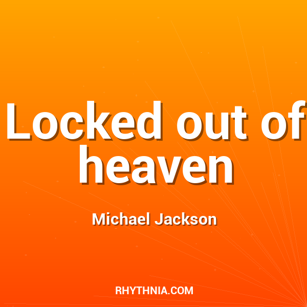 Artwork for Locked out of heaven