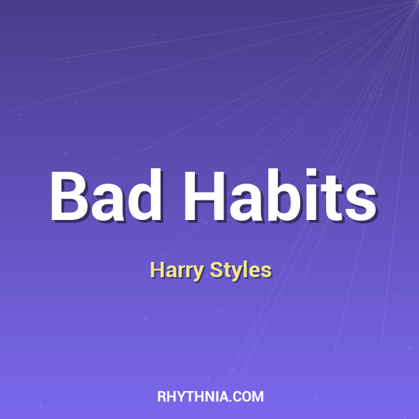 Artwork for Bad Habits